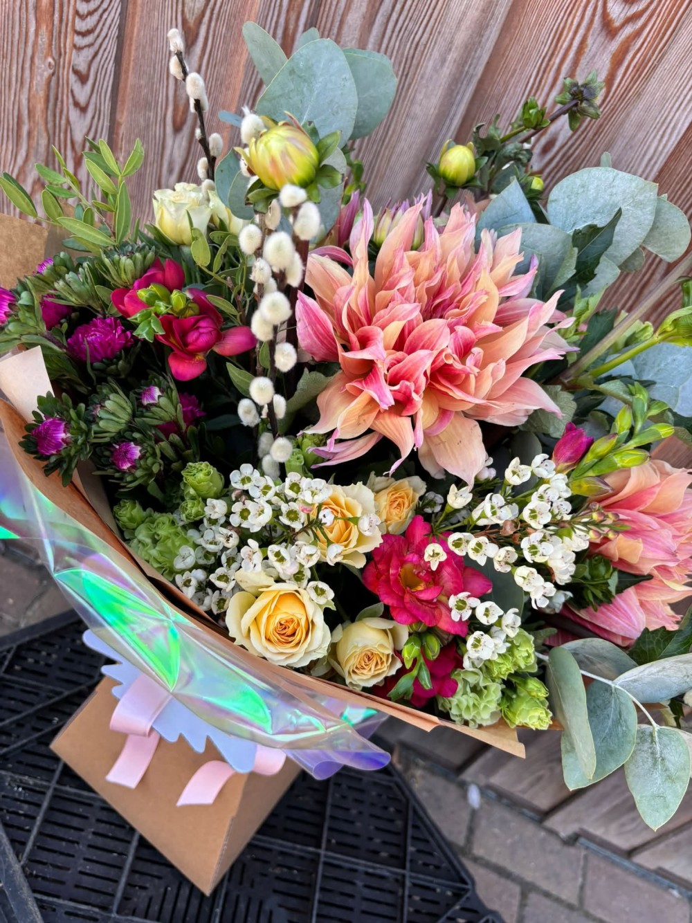 seasonal florist choice bouquet